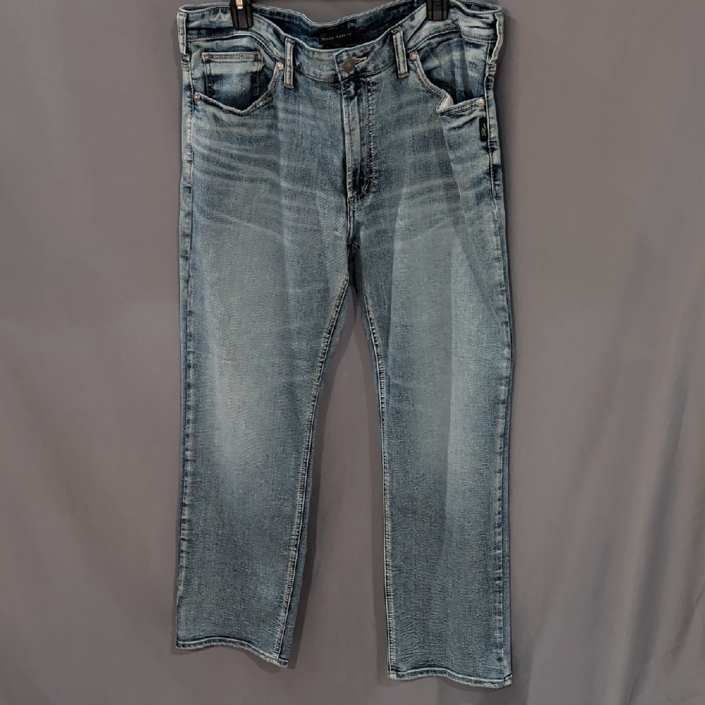SILVER Men's Blue Jeans 38X30
